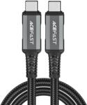 ACEFAST USB-C - USB-C Kábel - 1m 5A - USB4 PD3.1 - Fekete-Szürke (C1-09)