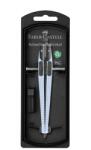 Faber-Castell Körző készlet Faber-Castell precíziós gyorsállítás, Grip Stream égkék, Quick-set (574474)