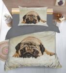  Lenjerie de pat din microfibra 3D DOG bej Dimensiune lenjerie de pat: 70 x 90 cm | 140 x 200 cm Lenjerie de pat