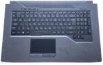ASUS ROG Strix GL703GS GL703GM series 90NR00E1-R31HU1 RGB Multi-color háttérvilágítással (backlit) touchpaddel sötétszürke burkolattal (topcase) magyar (HU) laptop/notebook billentyűzet gyári