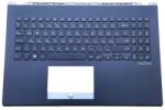 ASUS VivoBook 15 X571G X571GD series 90NB0NR1-R31HU0 háttérvilágítással (backlit) sötétkék burkolattal (topcase) magyar (HU) laptop/notebook billentyűzet gyári