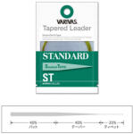 VARIVAS VÉKONYODÓ ELŐKE TAPERED LEADER STANDARD ST 3X 12ft 0.205mm-0.51mm