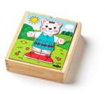 Woodyland Puzzle гардероб Котенце, 18 части (90019)