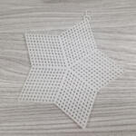  Műanyag hímzőháló, kanava - csillag