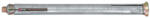  KO O-10092 Tokrögzítő fémdübel 10* 90 mm 100 db/dob (PZ-3) (02047)