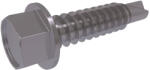  HATLAPFEJŰ INOX 5, 5x70mm, DIN7504K önfúró rozsdamentes lemezcsavar A2 ( 200db/dob) (63980)