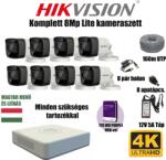  Hikvision 8MP TurboHD Lite prémium kamera rendszer 8 db kamerával és 1 TB HDD-vel