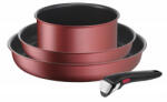 Tefal Set vase Tefal Ingenio Daily Chef L3989302, 16-26cm, 4 piese, inductie (L3989302)