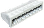 Obo Bettermann 2054523 - 61 825 LGR - Rugós vezeték-összekötő csavarnélküli csatlakozókapocs 8x2, 5mm2 világosszürke (2054523)