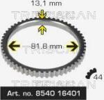 TRISCAN érzékelő gyűrű, ABS TRISCAN 8540 16401 (8540 16401)