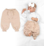 Baby Nellys Pantaloni de muselina Fata, Natura, bej