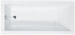 Besco Cada baie dreptunghiulara, acril, 140 x 70 cm, instalatie completa, Besco Modern 2 (Bescoset-140)