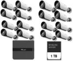 Milesight Technology Kit16 Milesight Bullet 2mp Nvr 16 Canale (kit16bullet2mp) - wifistore