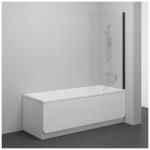 RAVAK NVS1-80 kádparaván fekete+transparent 7O840300Z1 (7O840300Z1)