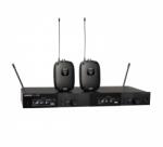 Shure SLXD14DE-K59 Sistem digital SLX-D, emițător de buzunar 2pc, receptor cu două canale, fără cablu (SLXD14DE-K59) Statii radio