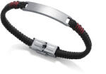 Viceroy Fekete nylon férfi karkötő Heat 1333P01017