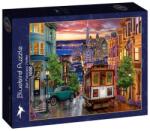 Bluebird Puzzle 1000 db-os puzzle - San Francisco Trolley (90466) (90466)
