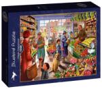 Bluebird Puzzle 1000 db-os puzzle - Village Greengrocer (90666) (90666)