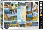 EUROGRAPHICS 1000 db-os puzzle - Globetrotter, Pacific Crest Trail (6000-5721) (6000-5721)