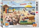 EUROGRAPHICS 300 db-os 3D Lenticular puzzle - No Cats Allowed by Lucia Heffe (6331-5879)