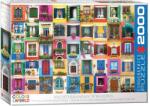 EUROGRAPHICS 2000 db-os puzzle - Mediterranean Windows (8220-5634) (8220-5634)