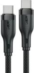 ACEFAST C8-03 USB-C / USB-C 60W 3A kábel - fekete