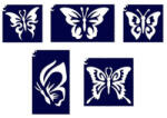 TyToo Body Art Pillangó 2 sablon szett 5db