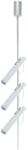 VITO Spot Light Fixture Surface Mounted Climber-3 Φ45*H265 3X7W Cob 3000K White L1.7M 2102570 VITO (2102570)