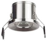 VITO Led Spot Light Fixture Recesssed Mounted Rita 2 Round 1W 105lm 6000K (Cool White) Φ53X30mm Chrome 2021590 VITO (2021590)