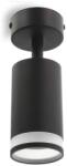 VITO Spot Light Fixture Surface Mounted Lumo-C Gu10 Adjustable Angle Φ55X100mm Black & Transparent 2102240 VITO (2102240)