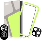 Tempered Glass Protector 3D iPhone 16 Pro Max üvegfólia + kamera védő fólia + applikátor, Case Friendly (TGR-IP16PM-IF)