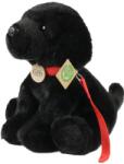 Rappa Jucărie de pluș Rappa Eco prietenii - Labrador negru în lesă, 28 cm (230088)