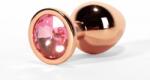 X-Men Secret Shade Metal Butt Plug Rose S