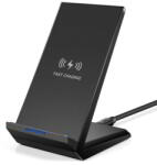 2GO 797330 Induktív Gyorstöltő Állomás - 15W, Fekete