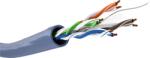 Goobay U/UTP CAT6a Installációs Kábel - 305 m, Kék