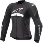 Alpinestars Stella T-GP Plus R 4 Airflow női motorkerékpár kabát fekete-fehér