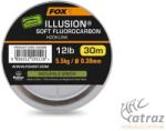 FOX Fluorocarbon Előkezsinór 0, 30mm 30m - Fox Illusion Soft Fluorocarbon Hooklink Natural Green (CAC898)