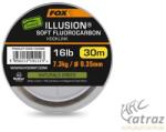 FOX Fluorocarbon Előkezsinór 0, 35mm 30m - Fox Illusion Soft Fluorocarbon Hooklink Natural Green (CAC899)