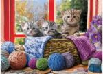 EUROGRAPHICS 8500-5500 - Knittin' Kittens - 500 db-os puzzle (8500-5500)