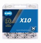 KMC Lánc KMC X10 1/2x1/128 114L ezüst/fekete