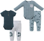 Foxy Baby Pamut Rövid és hosszú ujjú body + nadrág szett (62) - Play