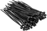 TOP TOOLS KÁBELKÖTEGELŐ, gyorskötöző, 2, 5mm x 100mm, fekete, 100db, Minimum rendelés: 5cs (44E956)
