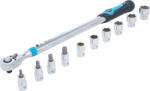 BGS technic Technic Nyomatékkulcs-készlet 12, 5 mm (1/2") 40 - 200 Nm 11 darabos (BGS-2865) (BGS-2865)