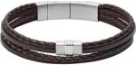 Fossil férfi karkötő JF02934040 (JF02934040)