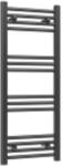 Gamma Törölközőszárító radiátor, Basic 40cm x 100cm, fekete (BASIC-10040-BK)