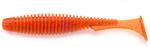 Fishup Fishup_U-Shad 4" 8Pcs. 049 - Orange Pumpkin/Black (FHL24-120)