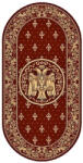 LOTOS Covor Lotos, Model Bisericesc, 15032, Rosu, Oval, Diverse Dimensiuni, 1800 gr mp (2211698588574) Covor