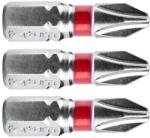 Fortum behajtóhegy PH, 3 db, S2 acél; PH 1×25mm, bliszteren (4741201) - sipibolt