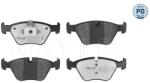 MEYLE set placute frana, frana disc MEYLE -PD: Advanced performance and design. 025 231 8320/PD (025 231 8320/PD)