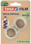 tesa Ragasztószalag 19mmx10m irodai átlátszó újrahasznosított Tesa Eco & Crystal 2db/bliszter (59035-00000-00) - irodaitermekek